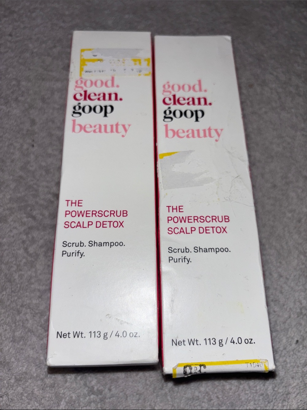 The Powerscrub Scalp Detox - White Packaging